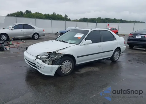 1993 Honda Civic Ex/Ex-V from USA, damaged, VIN JHMEH9696PS005872